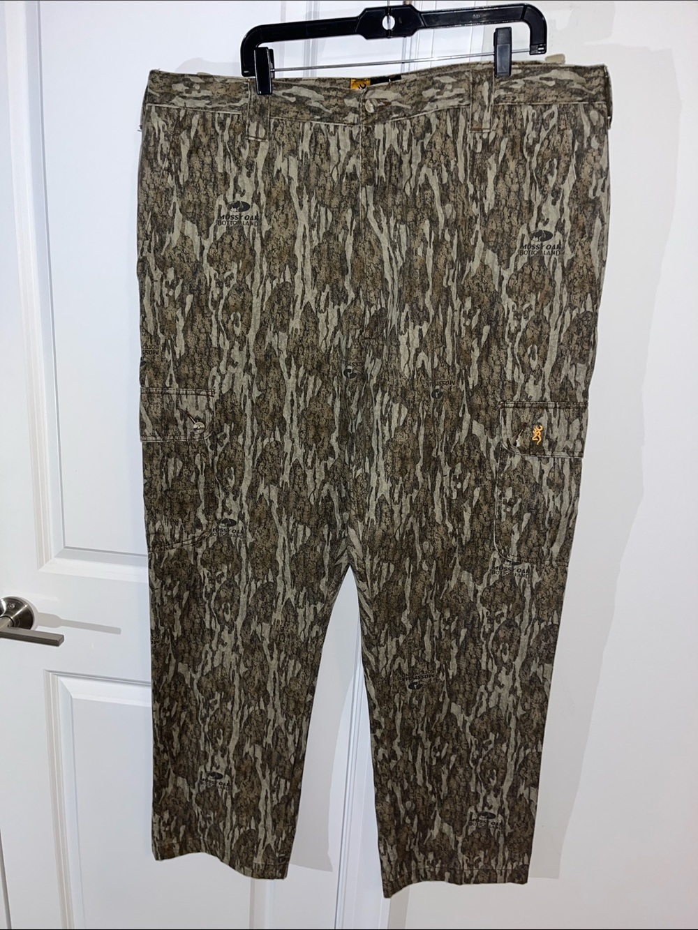 Browning Men’s Auth camo camouflage cargo Hunting pants Mossy oak Bottomland XXL
